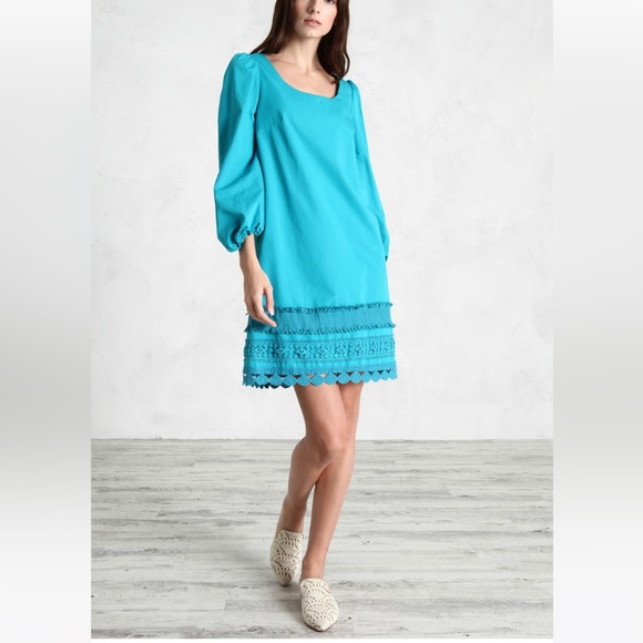 Weekend MaxMara Label-cut Cotton Poplin Dress 3/4 Sleeves. Size: Small US4 New - Picture 4 of 15